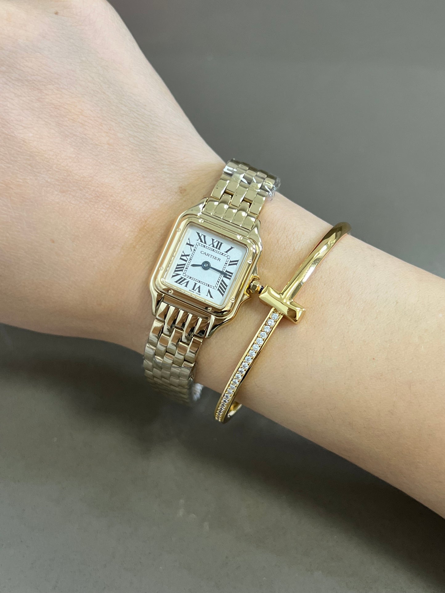 Panthere 23mm todo dourado