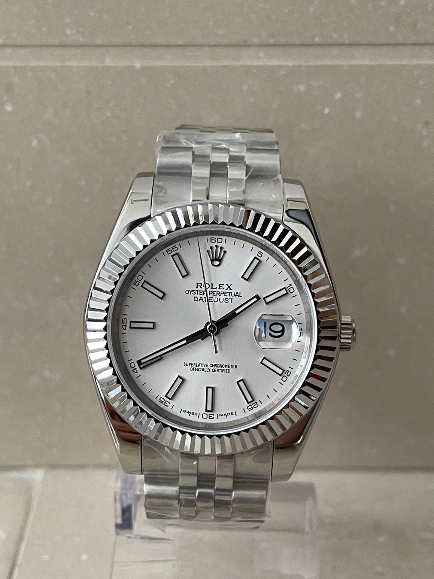 Datejust prata 41mm