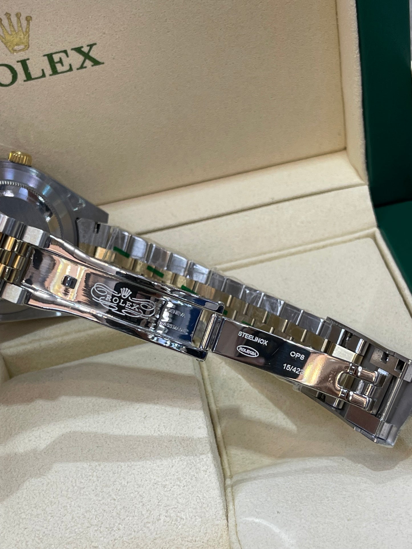 Datejust cinza misto 41mm