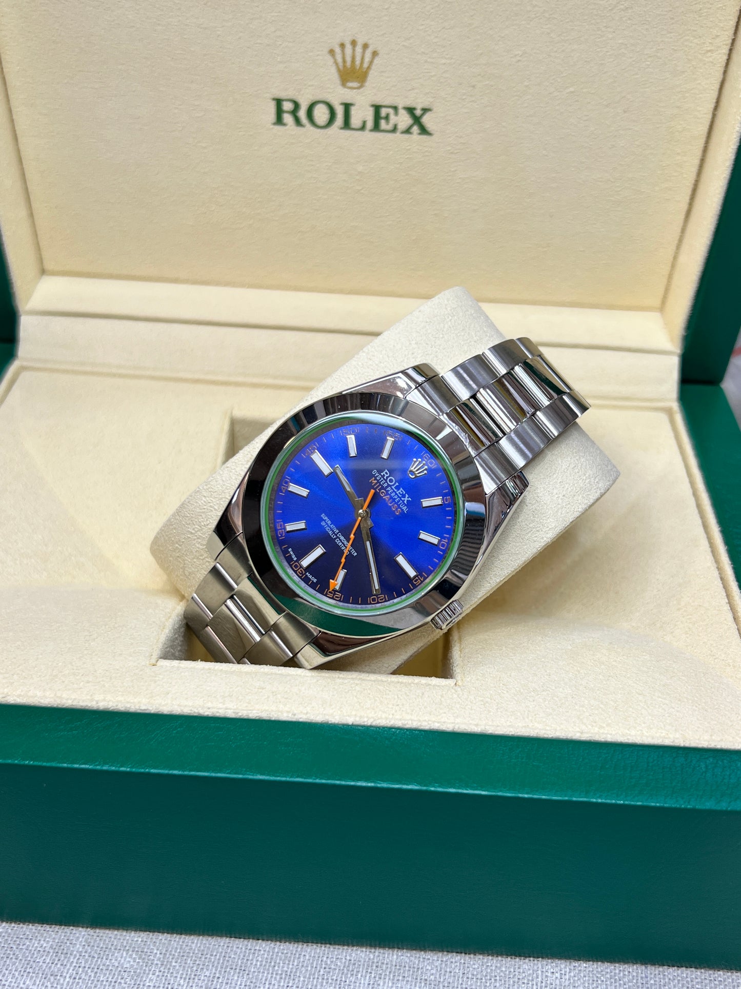 Milgauss azul