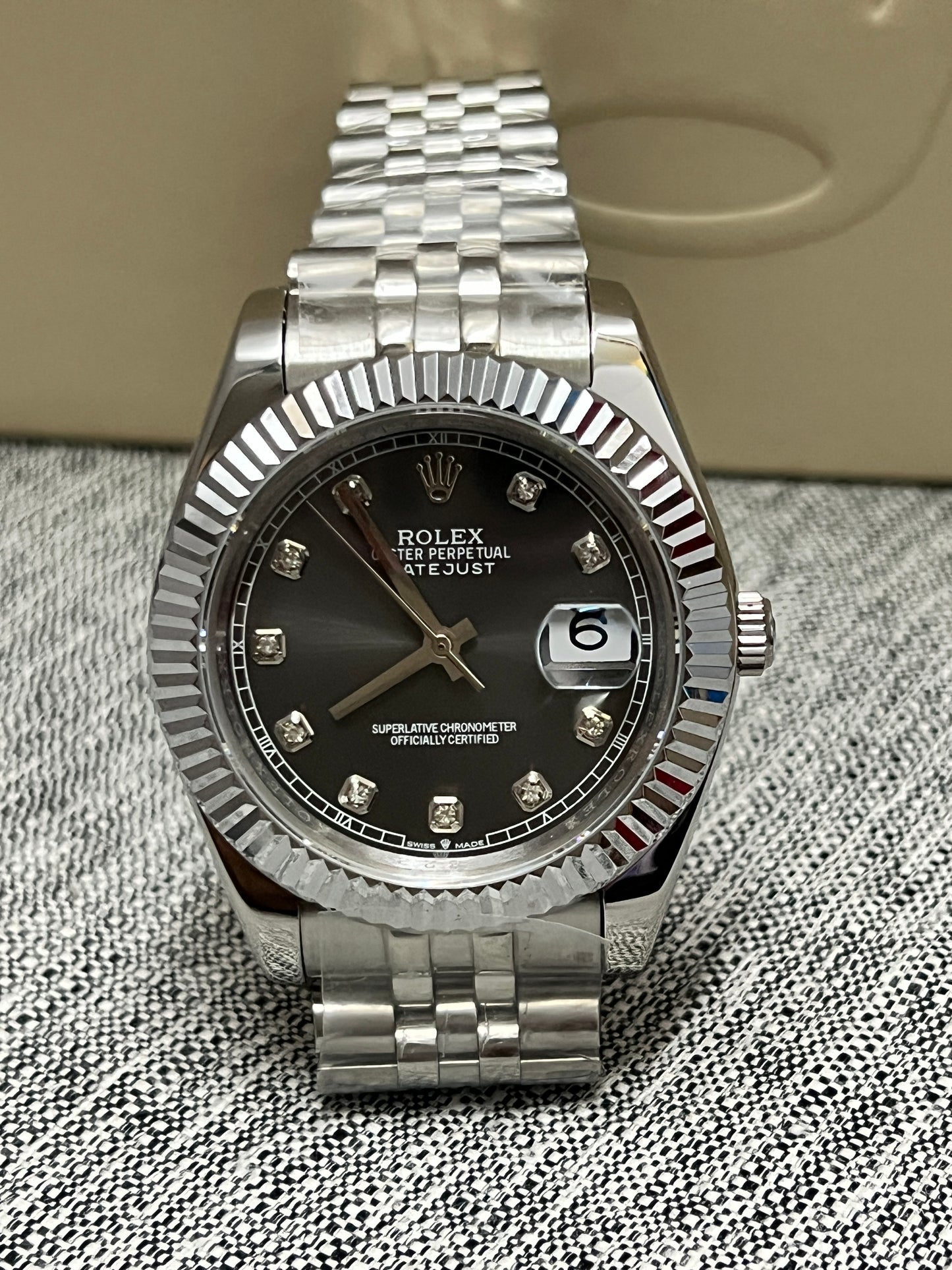 Datejust cinza