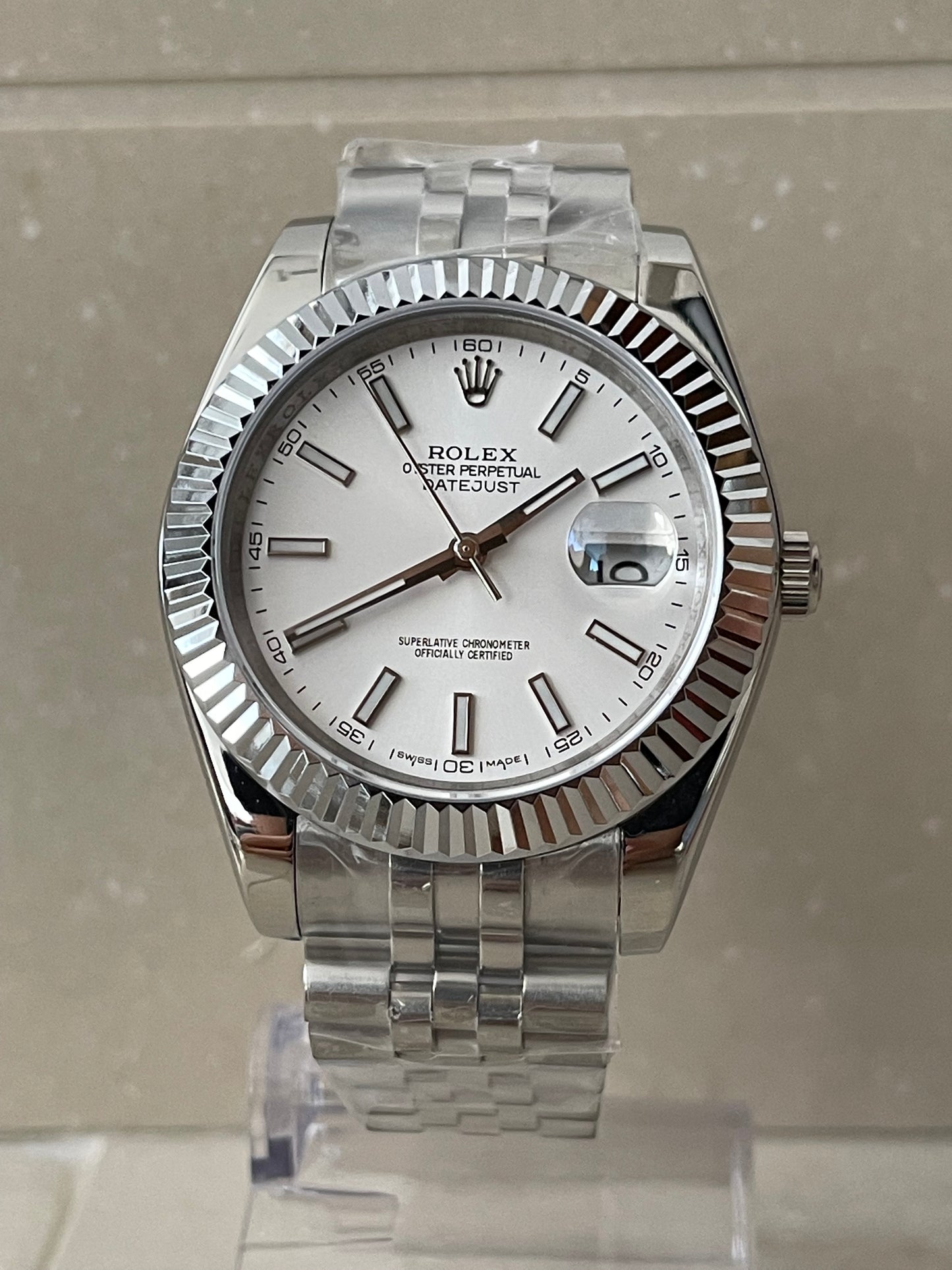 Datejust prata 41mm