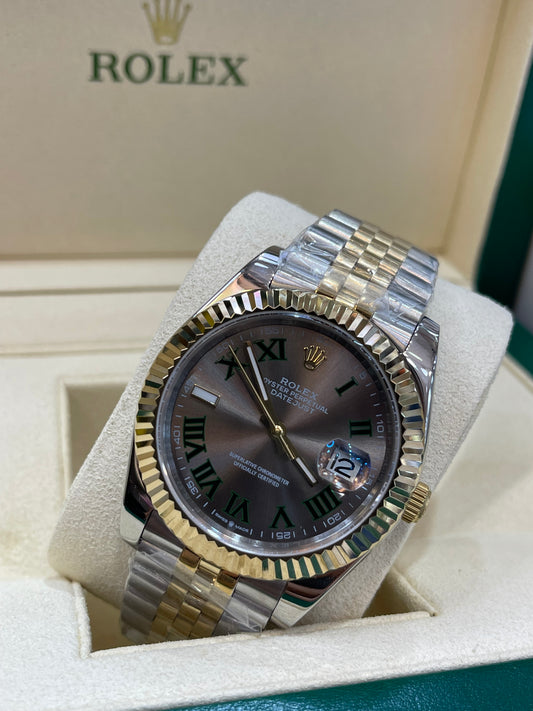 Datejust cinza misto 41mm