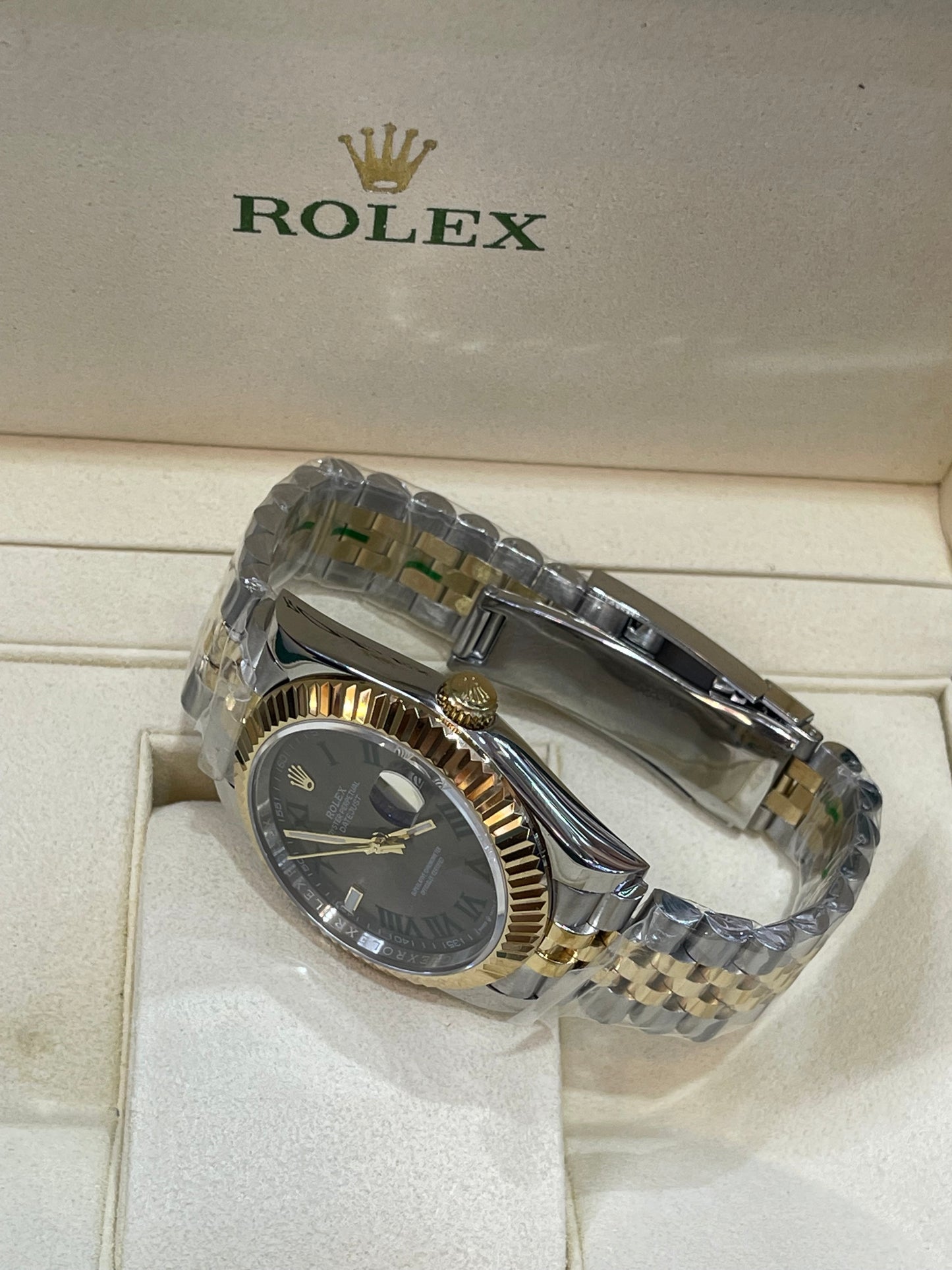 Datejust cinza misto 41mm